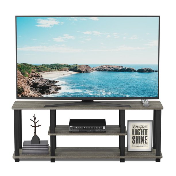 Streamlined Style Modern 43.8'' Media Console TV Stand with Square Tube Up for SALE!! NEW